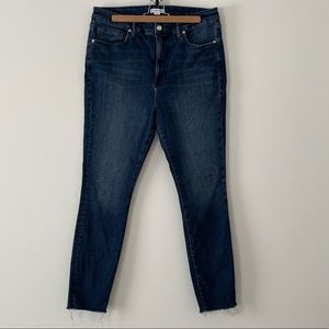 Good American size 16 Good Legs Raw Hem Skinny